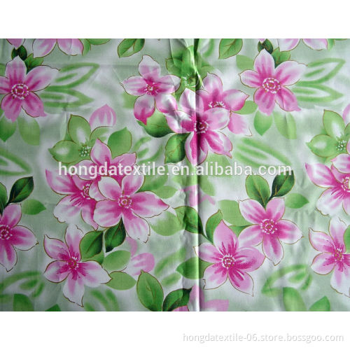 233TC pigment printed ticking fabric